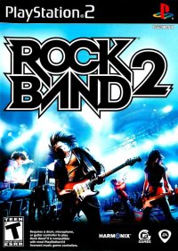 Rock Band 2 Bundle Playstation 2 US box art